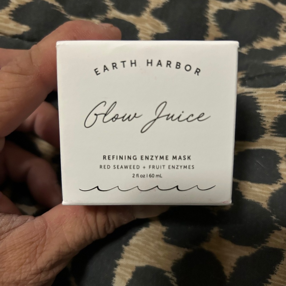 Earth Harbor Glow Juice Refining‎ Enzyme Mask Red Seaweed + Fruit Enzymes